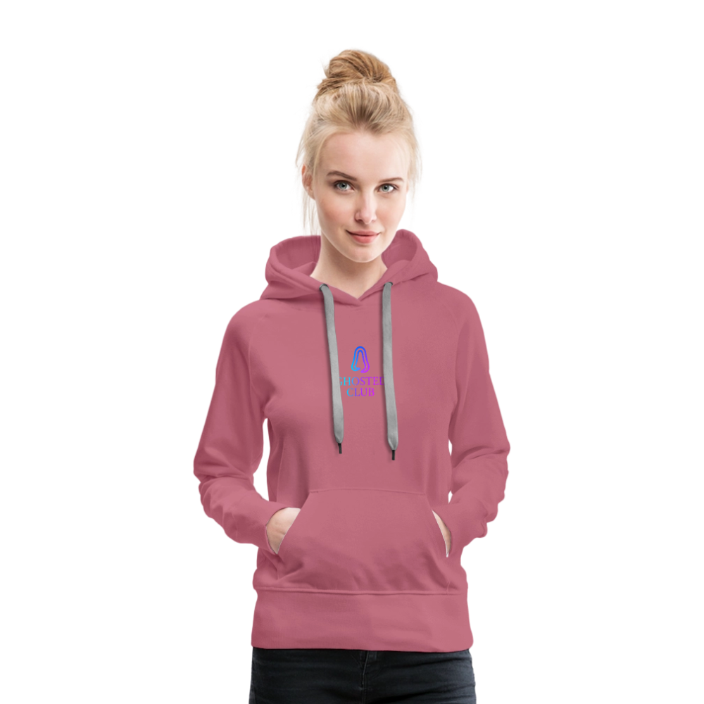 Ghosted Club | Frauen Premium Hoodie - Malve