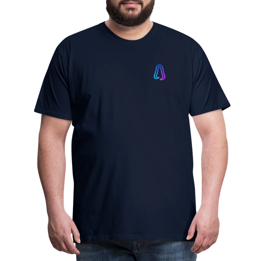 Ghosted Club | Männer Premium T-Shirt - Navy