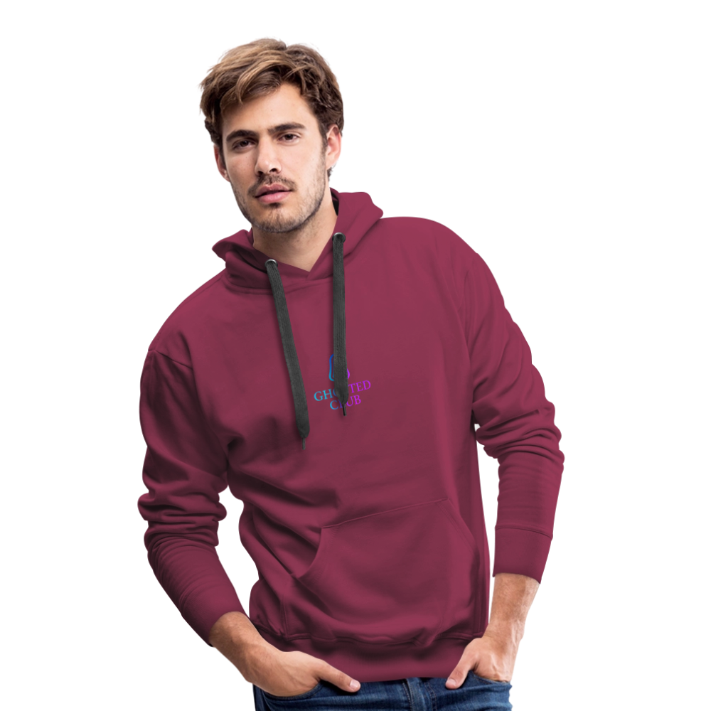 Ghosted Club | Männer Premium Hoodie - Bordeaux