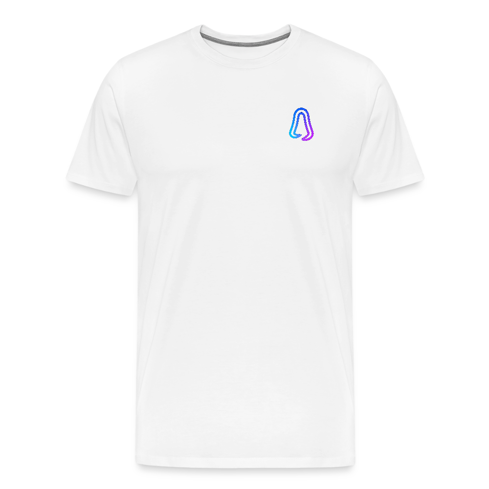 Ghosted Club | Männer Premium T-Shirt - Weiß