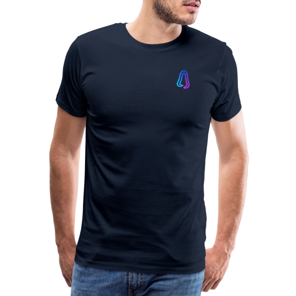 Ghosted Club | Männer Premium T-Shirt - Navy