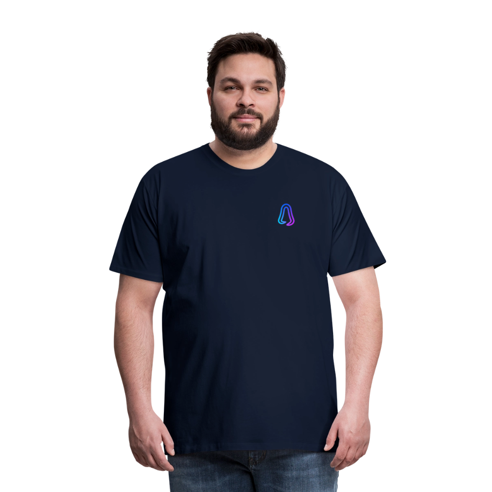Ghosted Club | Männer Premium T-Shirt - Navy