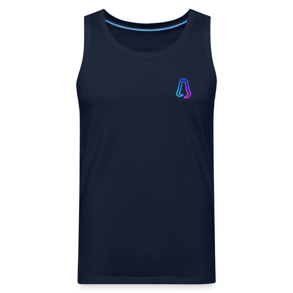 Ghosted Club | Männer Premium Tank Top - Navy
