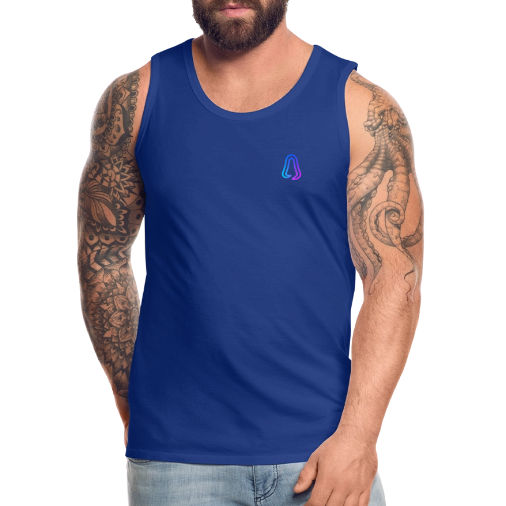 Ghosted Club | Männer Premium Tank Top - Königsblau