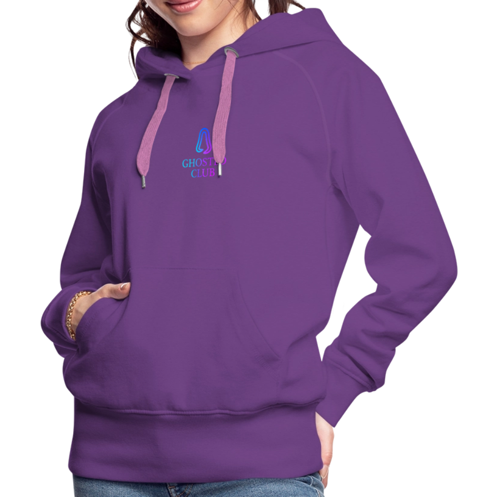 Ghosted Club | Frauen Premium Hoodie - Purple