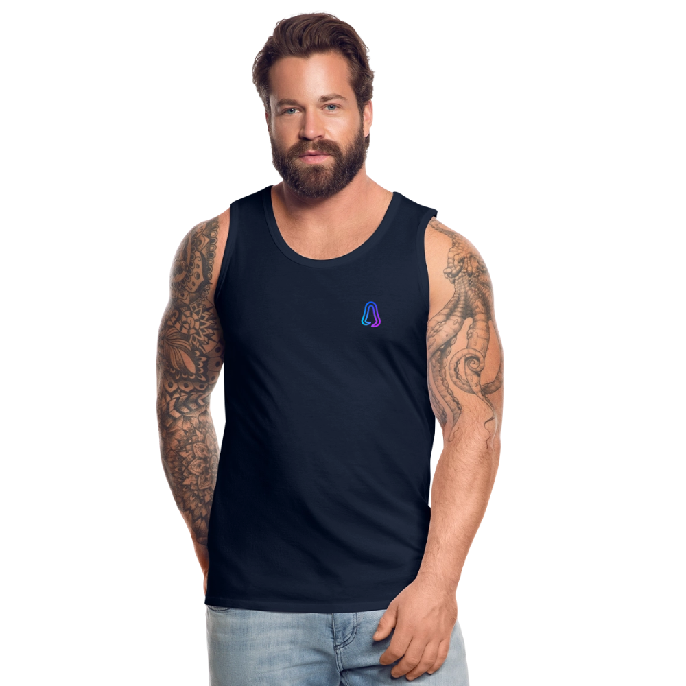 Ghosted Club | Männer Premium Tank Top - Navy