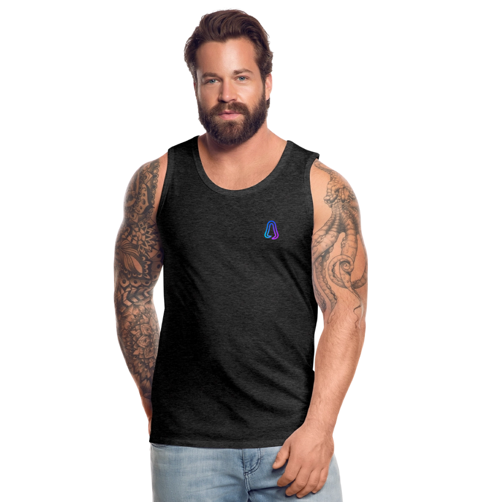 Ghosted Club | Männer Premium Tank Top - Anthrazit