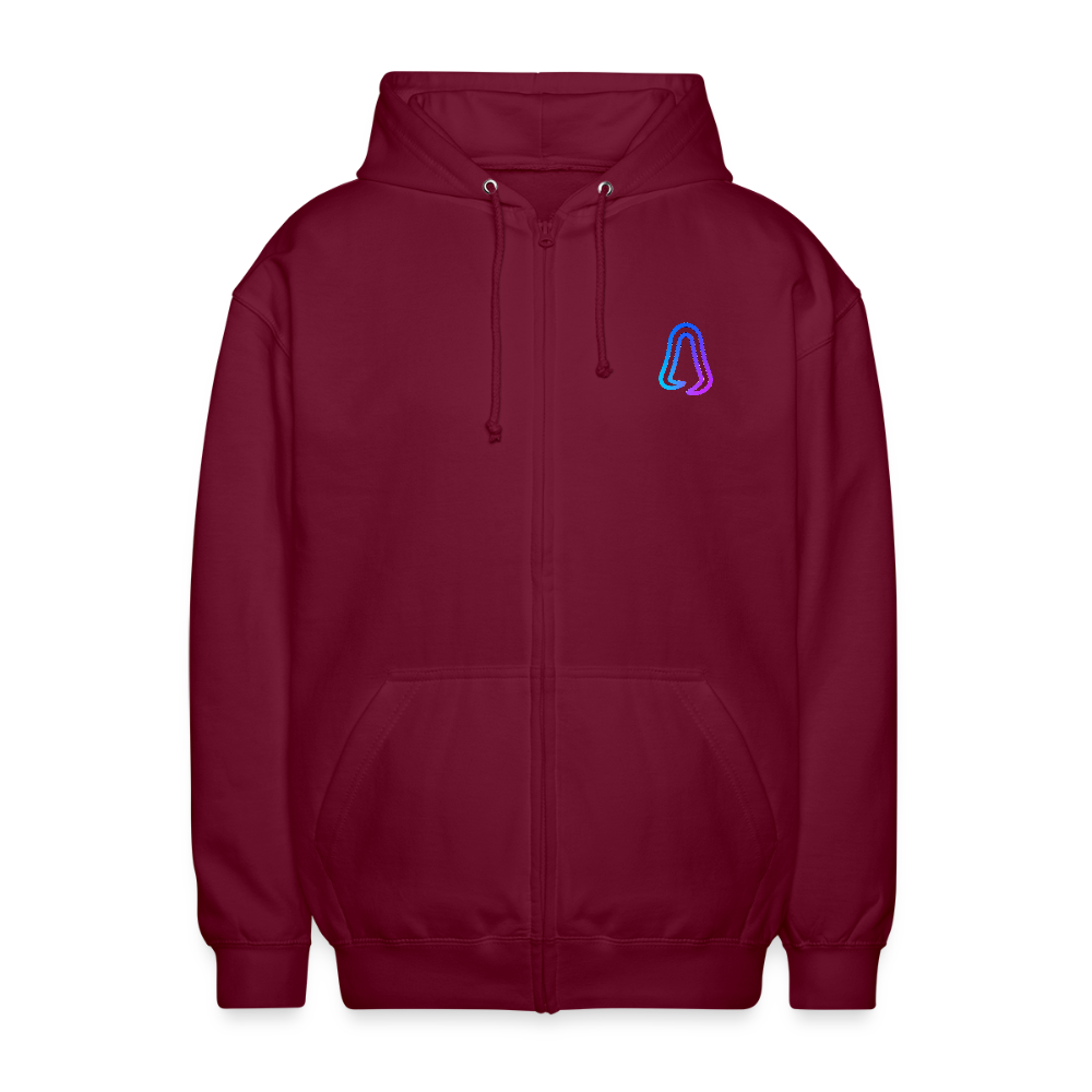 Ghosted Club | Kaputzenjacke Unisex - Bordeaux