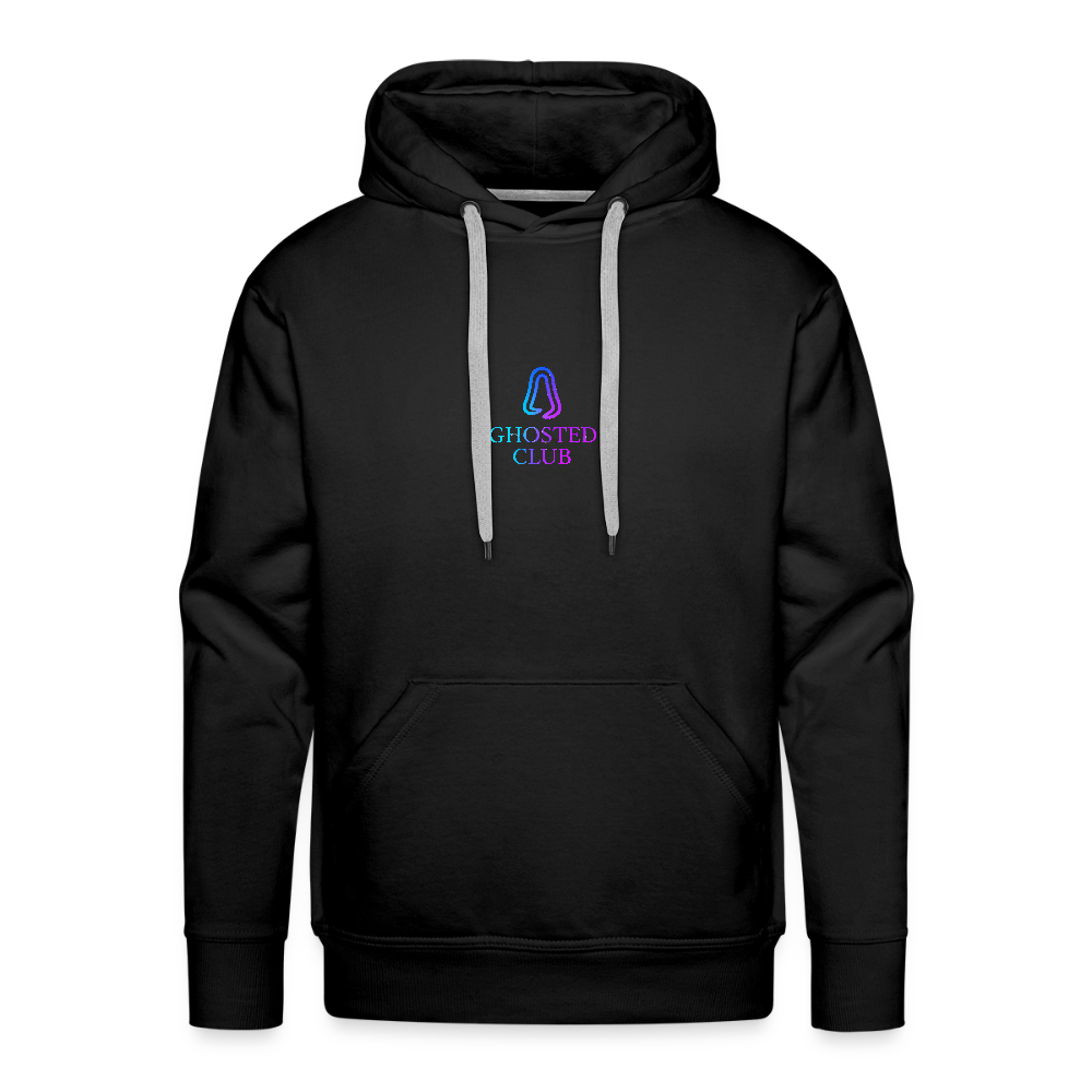 Ghosted Club | Männer Premium Hoodie - Schwarz