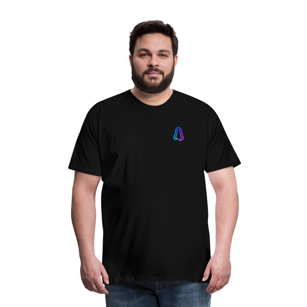Ghosted Club | Männer Premium T-Shirt - Schwarz