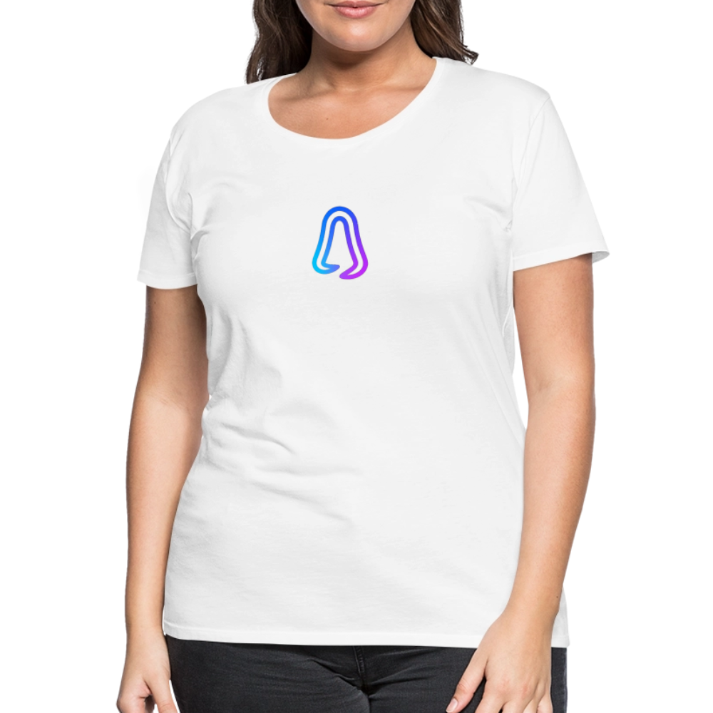Ghosted Club | Frauen Premium T-Shirt - Weiß