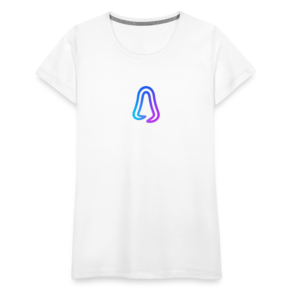 Ghosted Club | Frauen Premium T-Shirt - Weiß