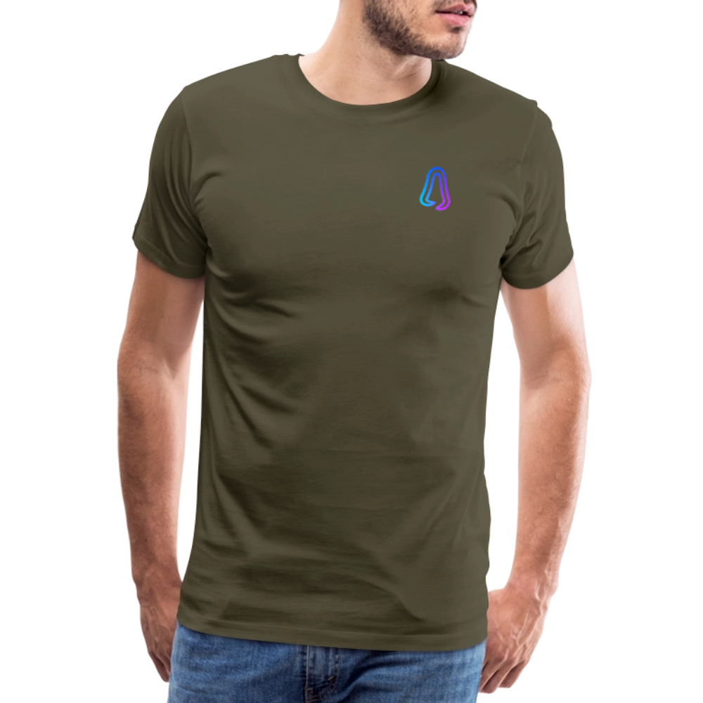 Ghosted Club | Männer Premium T-Shirt - Khaki