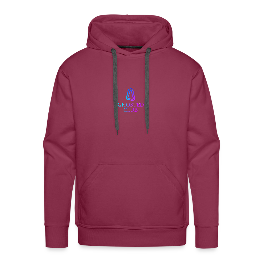 Ghosted Club | Männer Premium Hoodie - Bordeaux