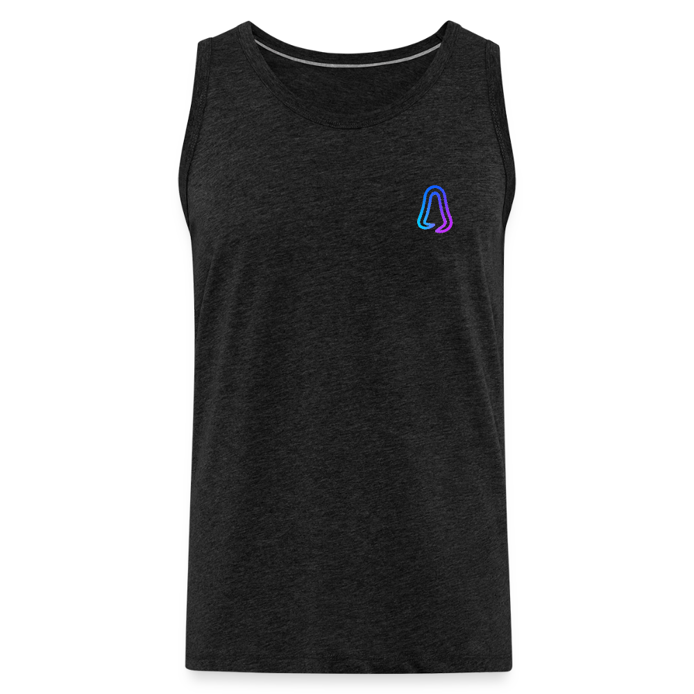 Ghosted Club | Männer Premium Tank Top - Anthrazit
