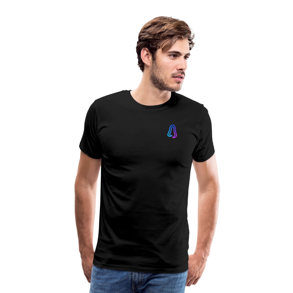 Ghosted Club | Männer Premium T-Shirt - Schwarz