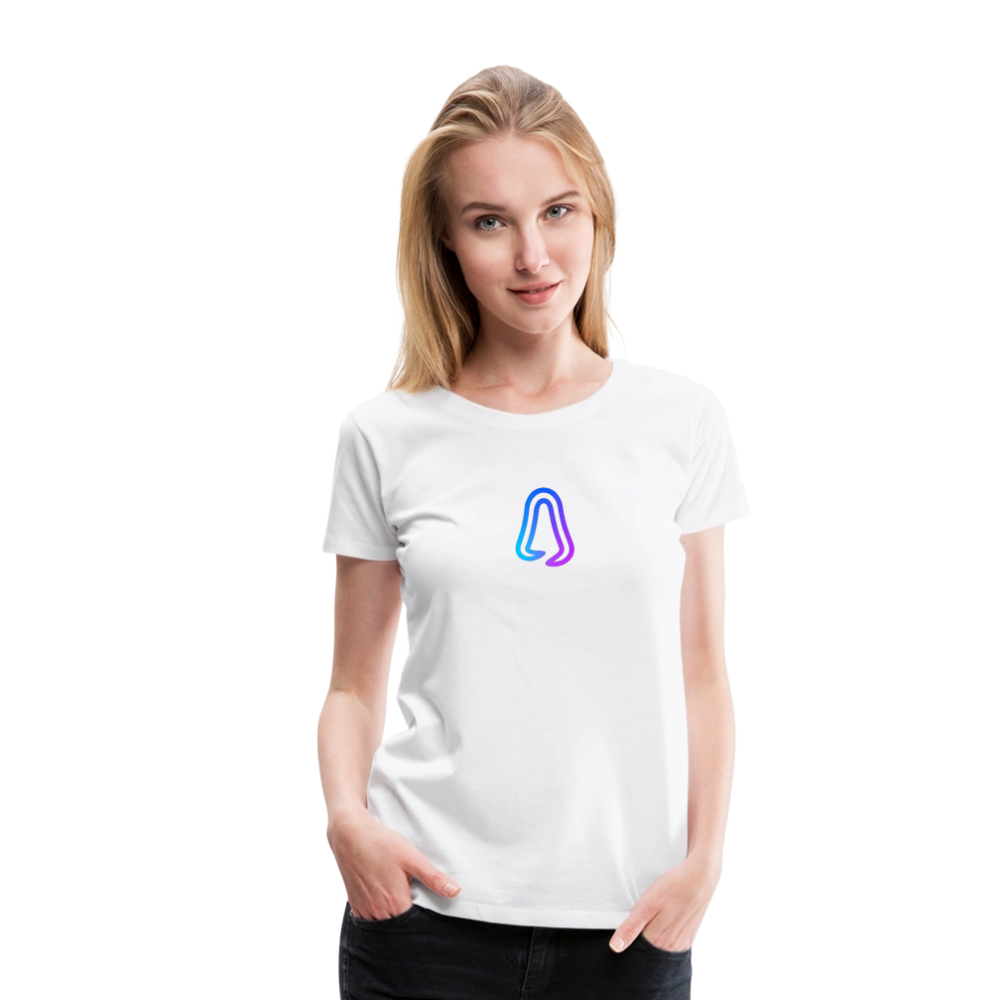 Ghosted Club | Frauen Premium T-Shirt - Weiß