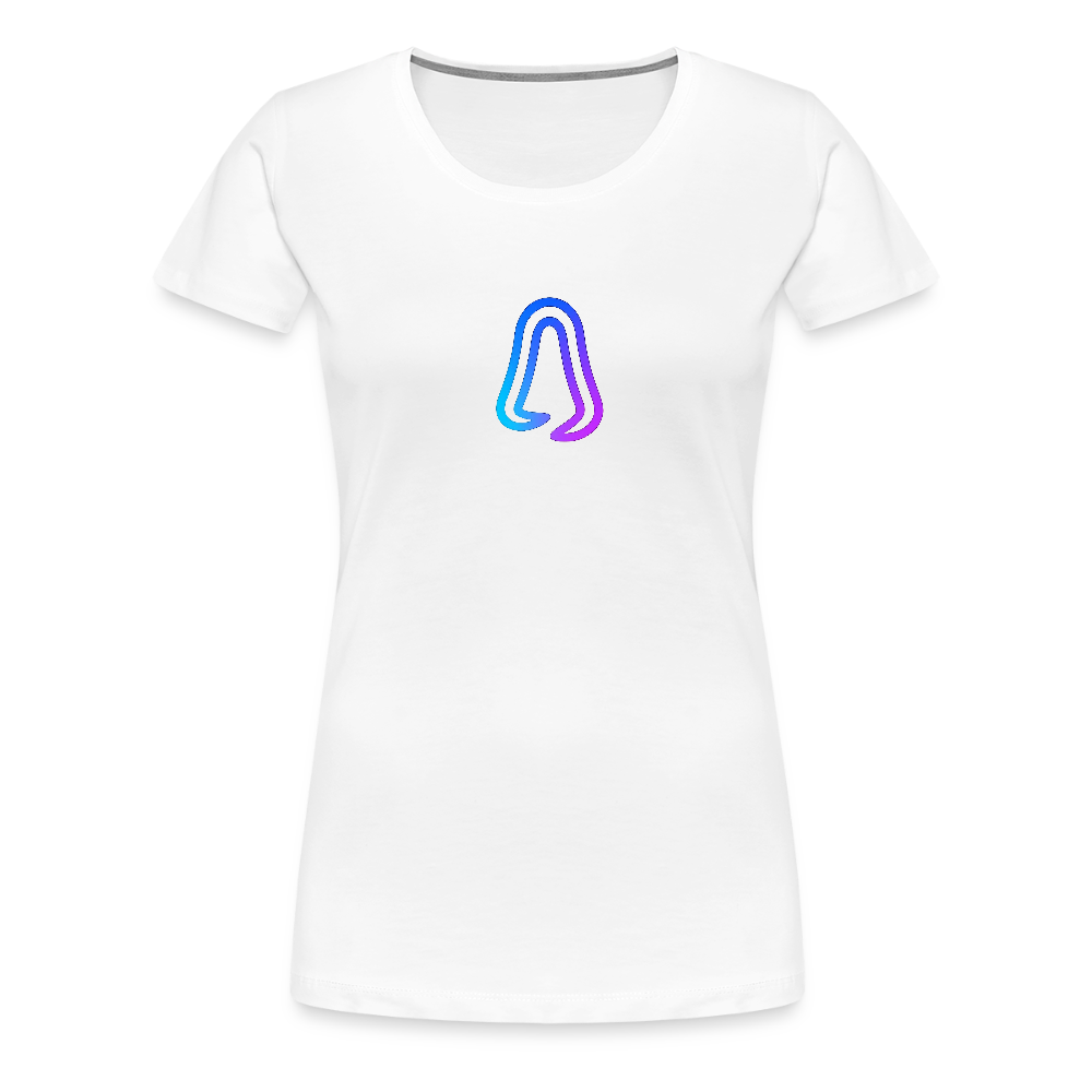 Ghosted Club | Frauen Premium T-Shirt - Weiß