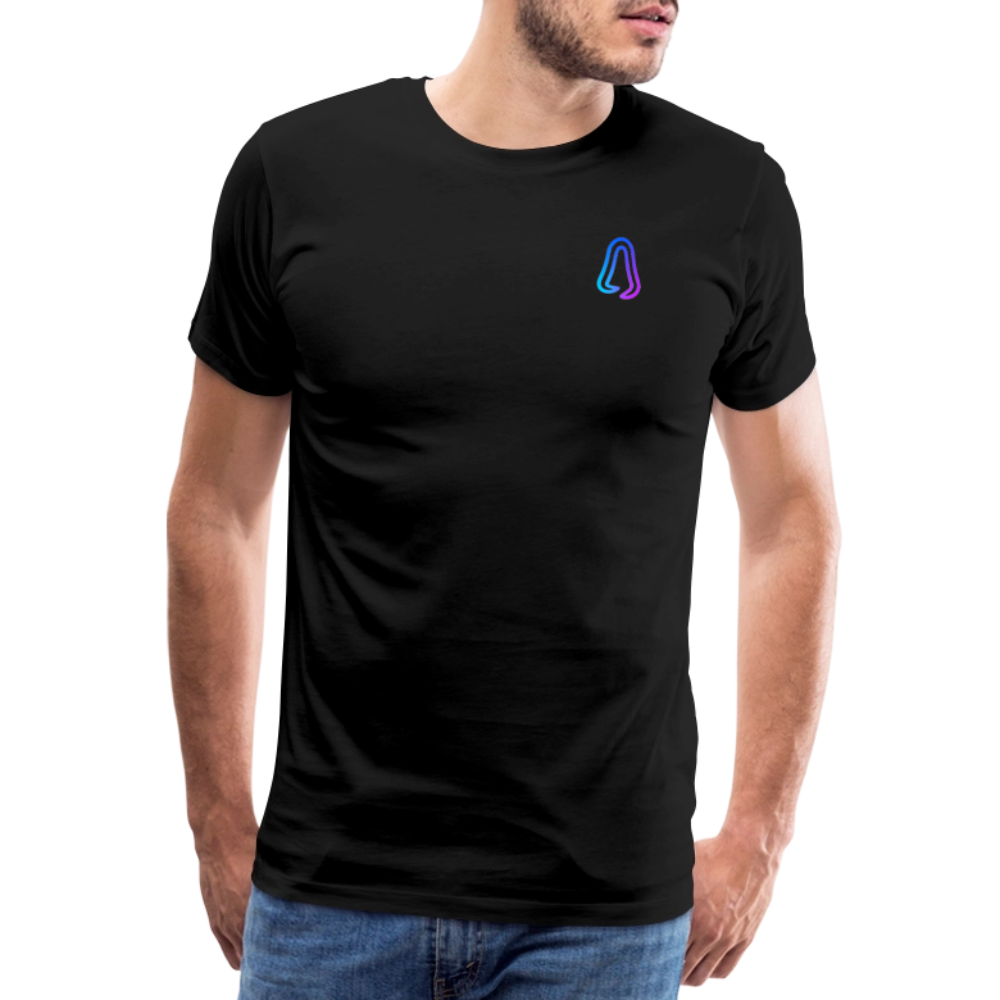 Ghosted Club | Männer Premium T-Shirt - Schwarz