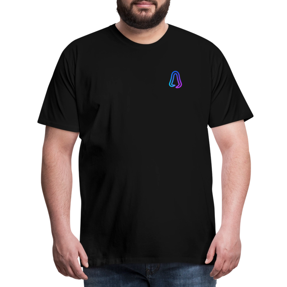 Ghosted Club | Männer Premium T-Shirt - Schwarz