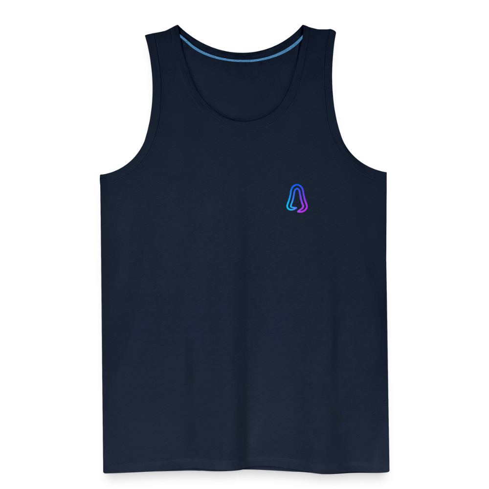 Ghosted Club | Männer Premium Tank Top - Navy