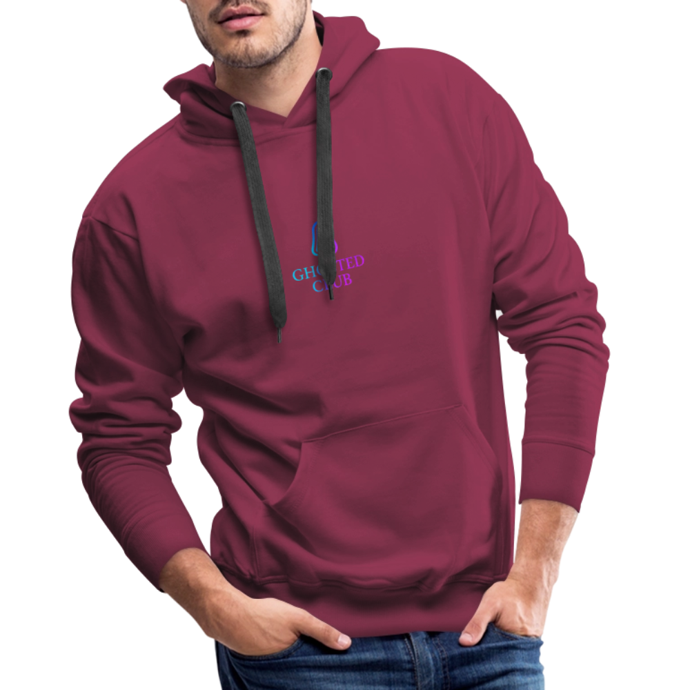 Ghosted Club | Männer Premium Hoodie - Bordeaux