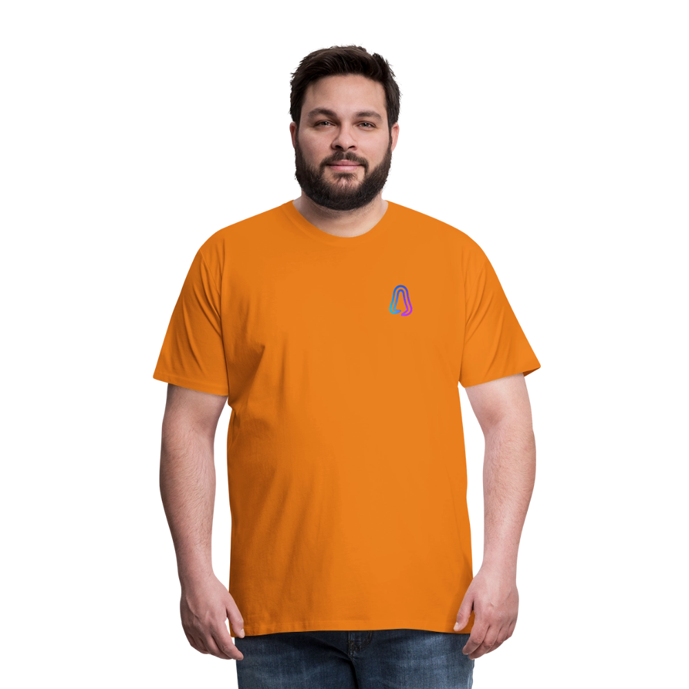Ghosted Club | Männer Premium T-Shirt - Orange