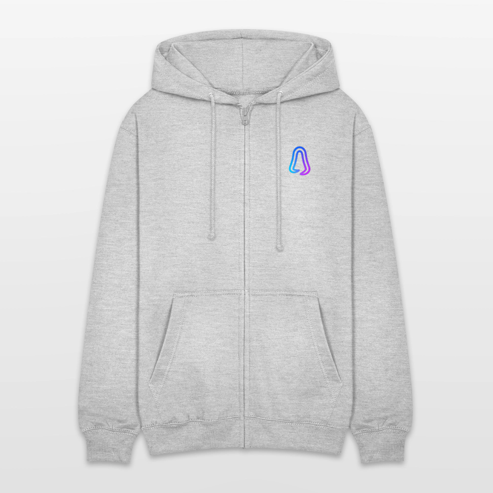 Ghosted Club | Kaputzenjacke Unisex - Hellgrau meliert