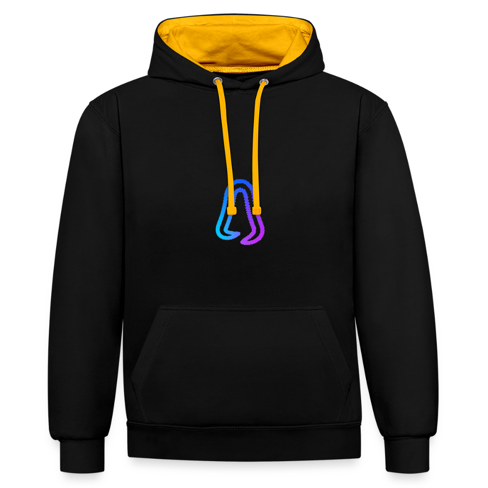 Ghosted Club | Unisex Hoodie - Schwarz/Gold