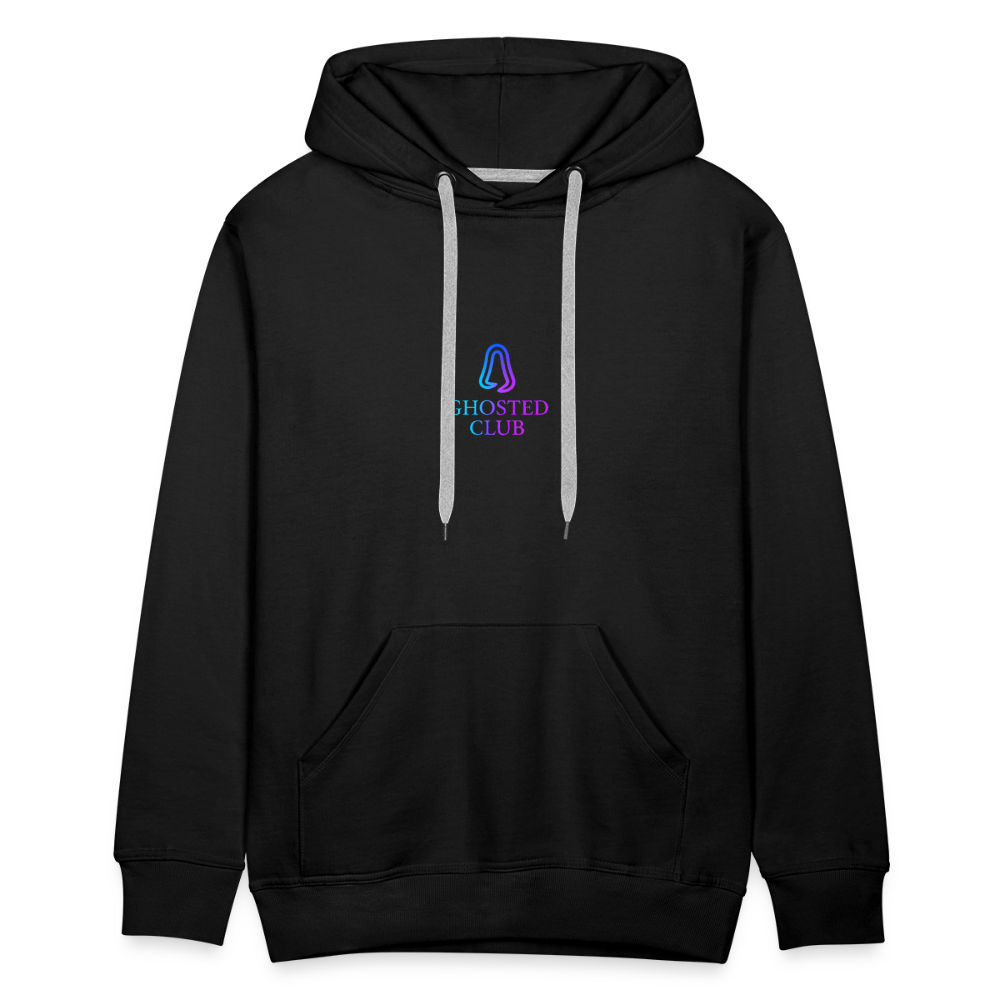Ghosted Club | Männer Premium Hoodie - Schwarz