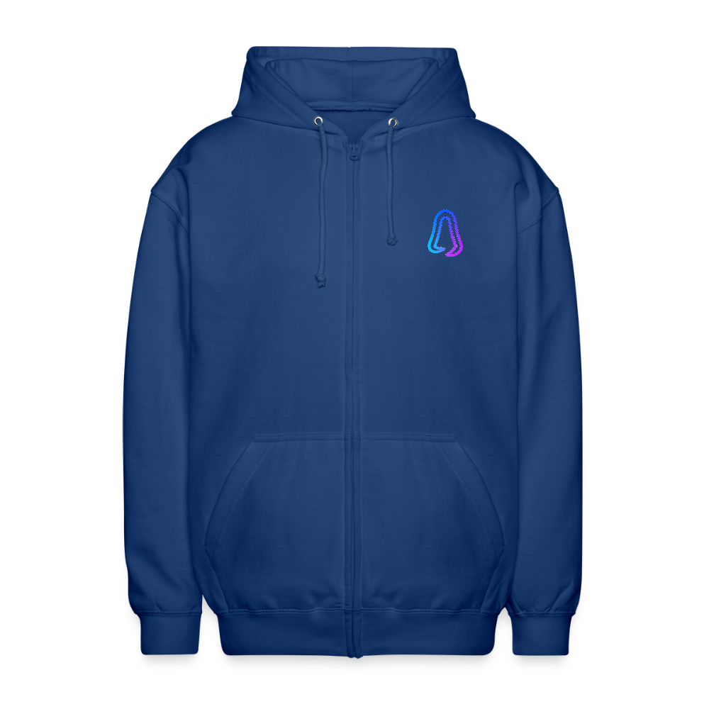 Ghosted Club | Kaputzenjacke Unisex - Royalblau