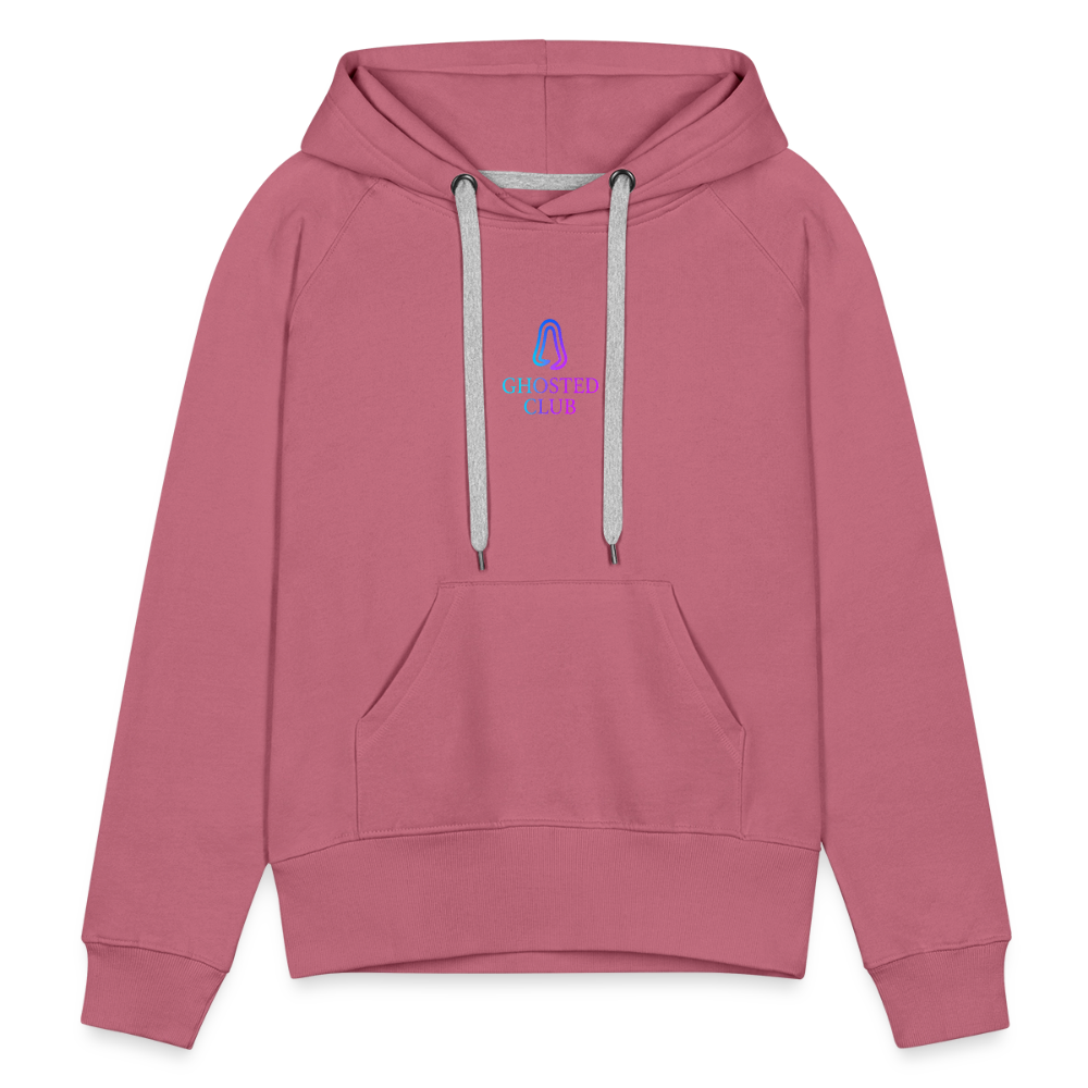 Ghosted Club | Frauen Premium Hoodie - Malve