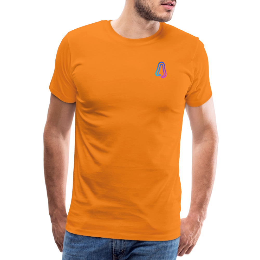 Ghosted Club | Männer Premium T-Shirt - Orange