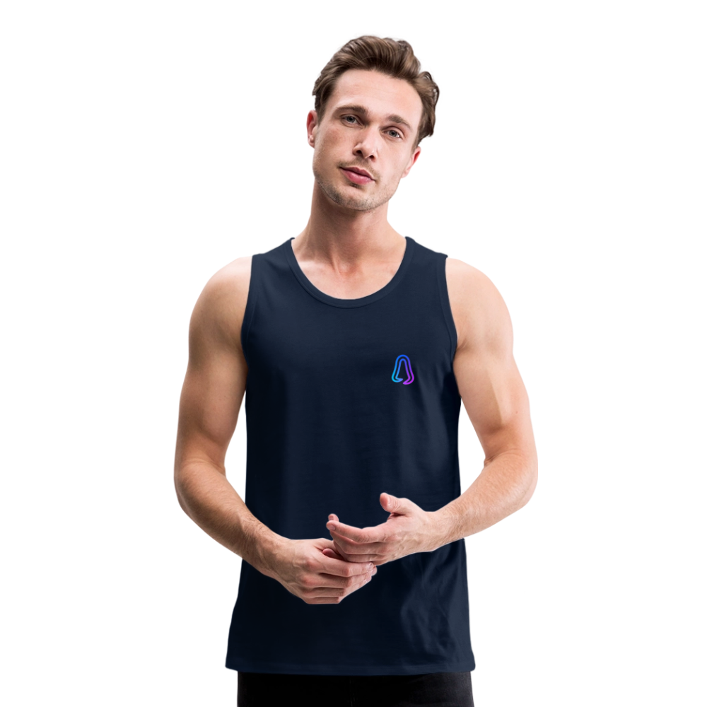 Ghosted Club | Männer Premium Tank Top - Navy