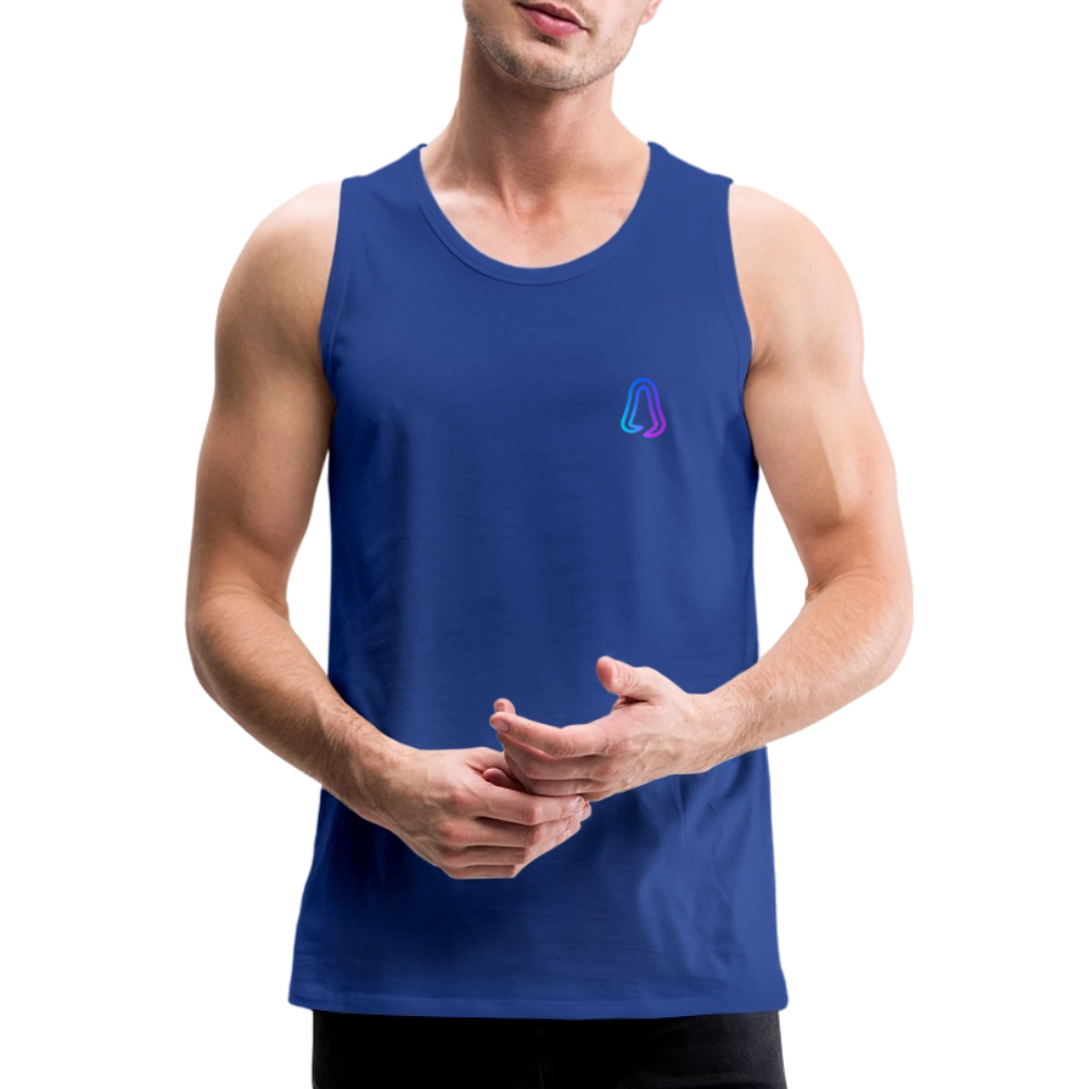 Ghosted Club | Männer Premium Tank Top - Königsblau