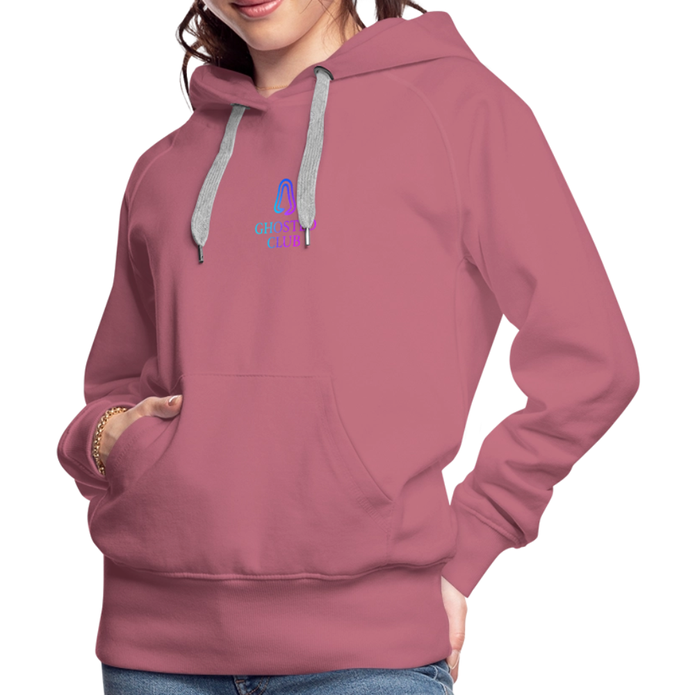 Ghosted Club | Frauen Premium Hoodie - Malve