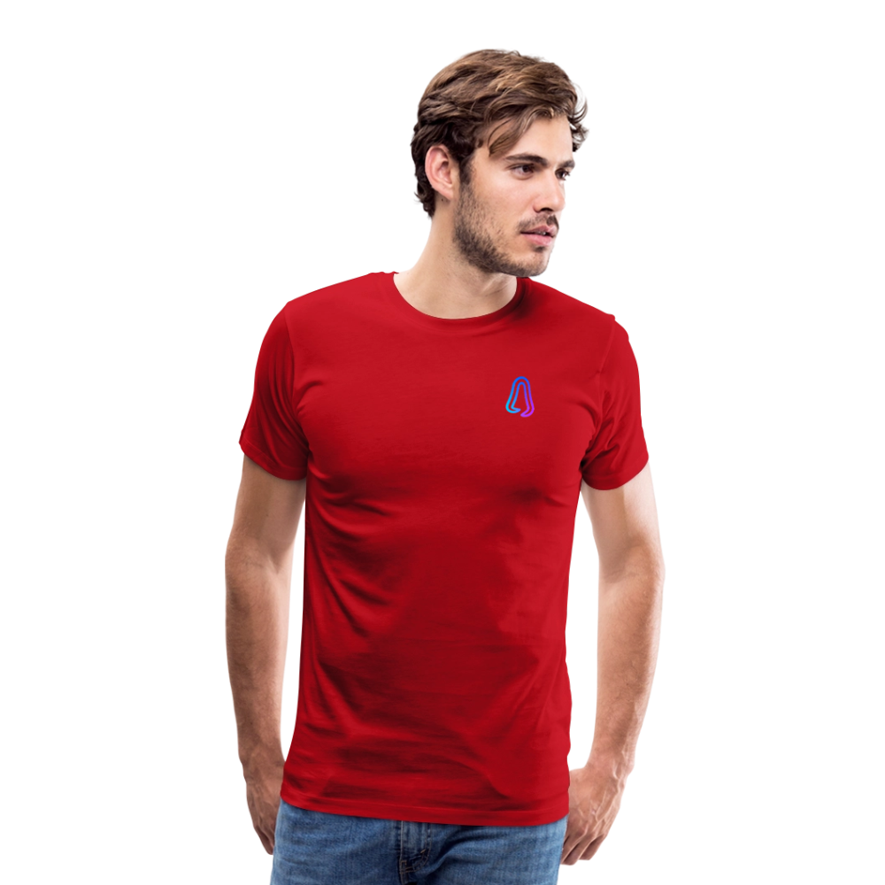 Ghosted Club | Männer Premium T-Shirt - Rot