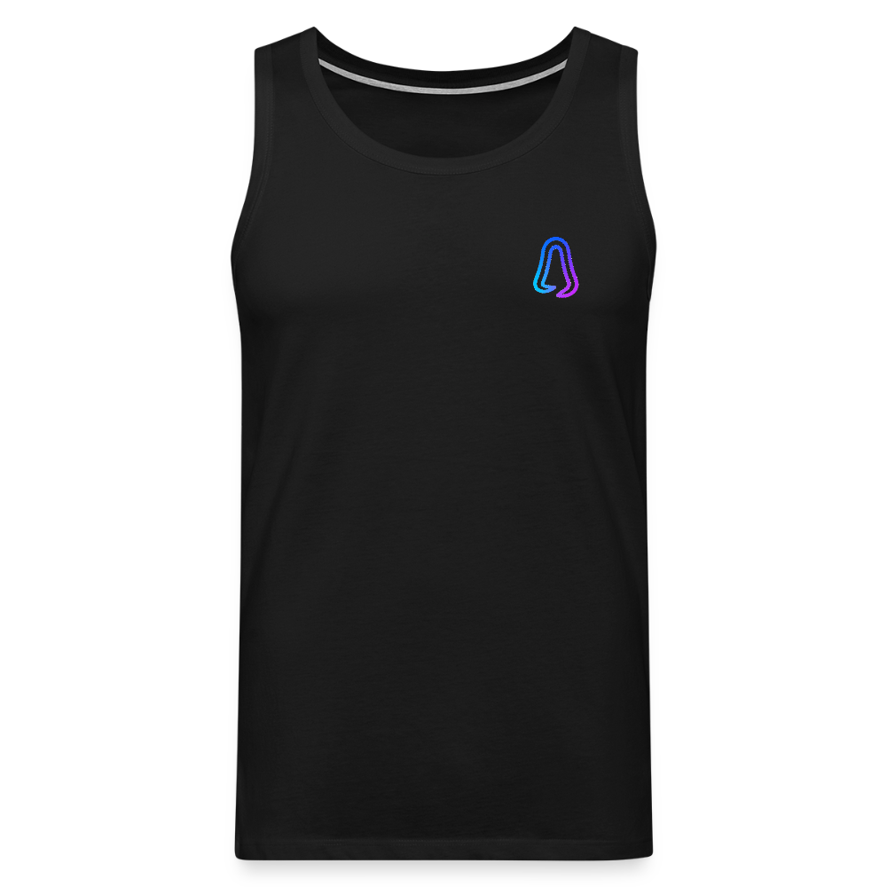 Ghosted Club | Männer Premium Tank Top - Schwarz
