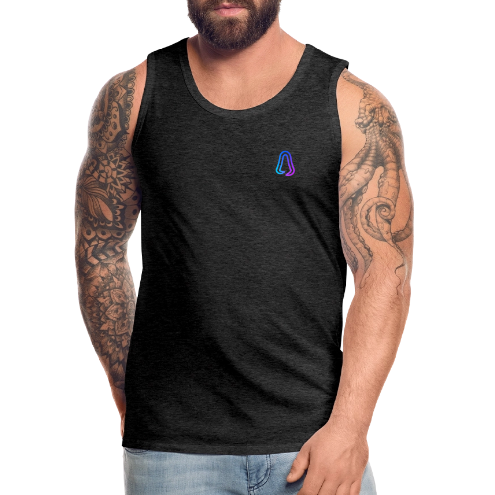 Ghosted Club | Männer Premium Tank Top - Anthrazit