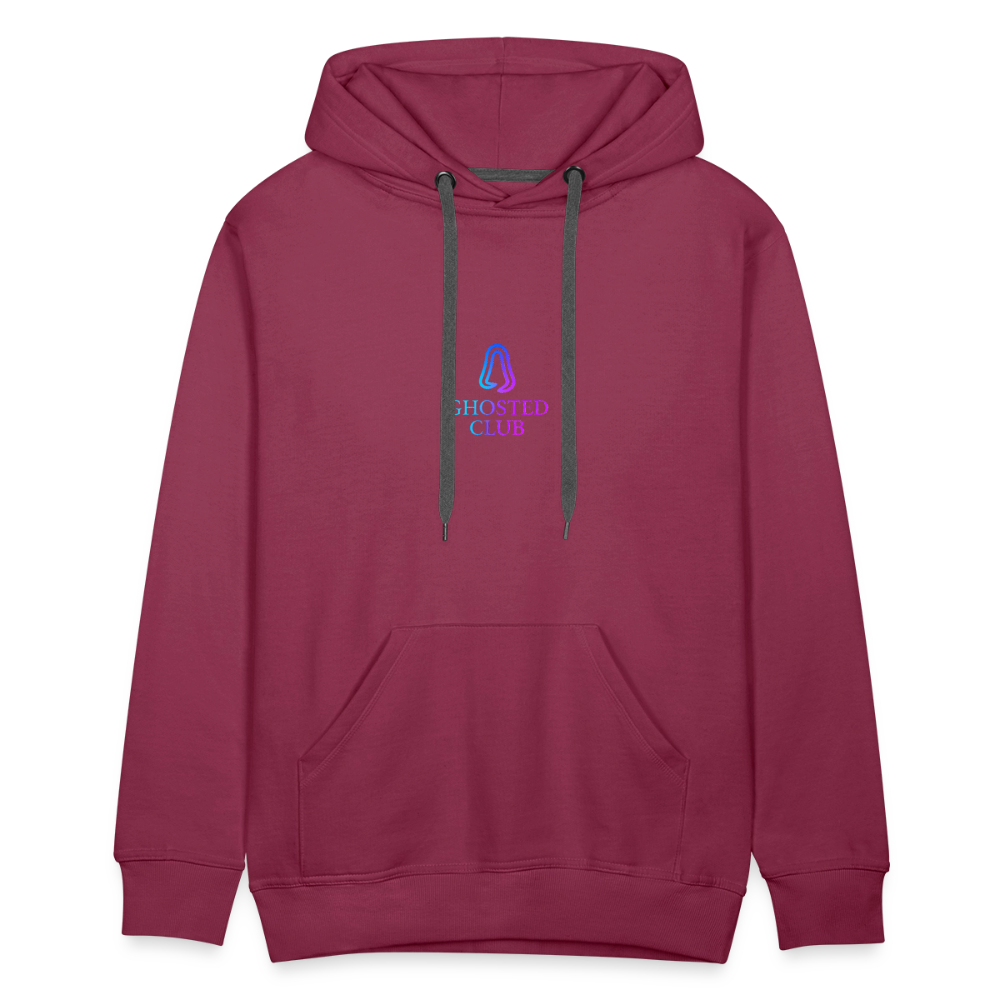 Ghosted Club | Männer Premium Hoodie - Bordeaux