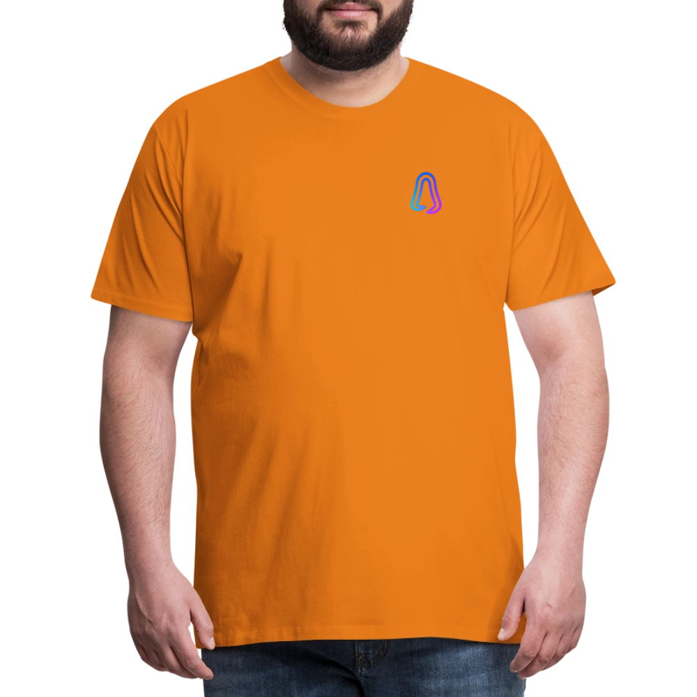 Ghosted Club | Männer Premium T-Shirt - Orange
