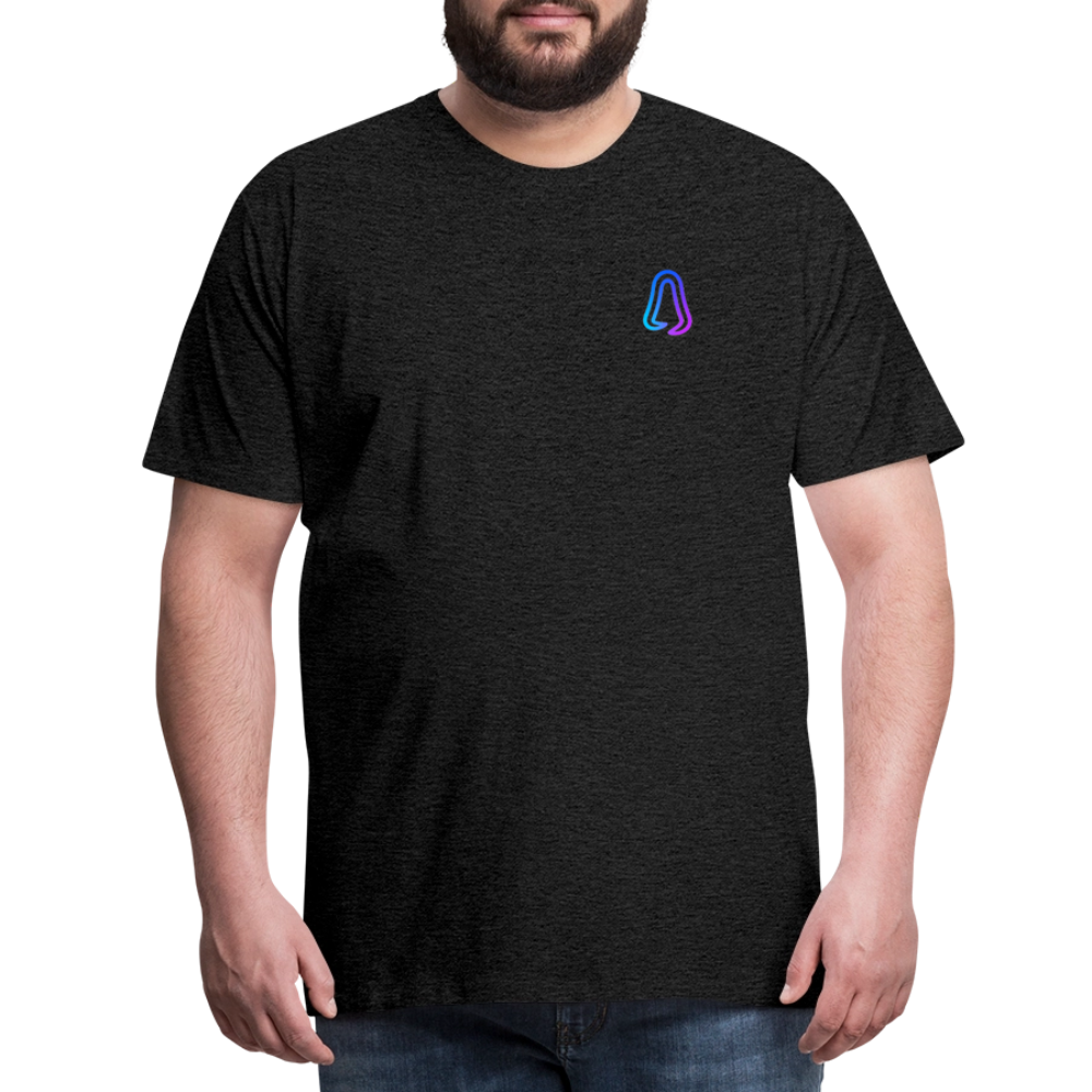 Ghosted Club | Männer Premium T-Shirt - Anthrazit
