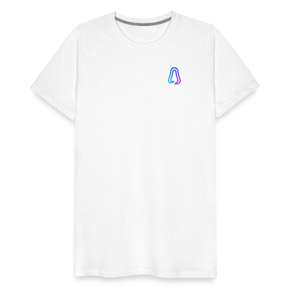 Ghosted Club | Männer Premium T-Shirt - Weiß
