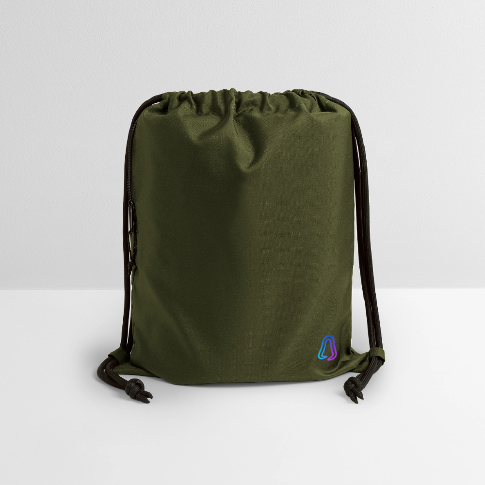 Ghosted Club | Turnbeutel + Zusatzfach | 🍃 NACHHALTIG - military Green