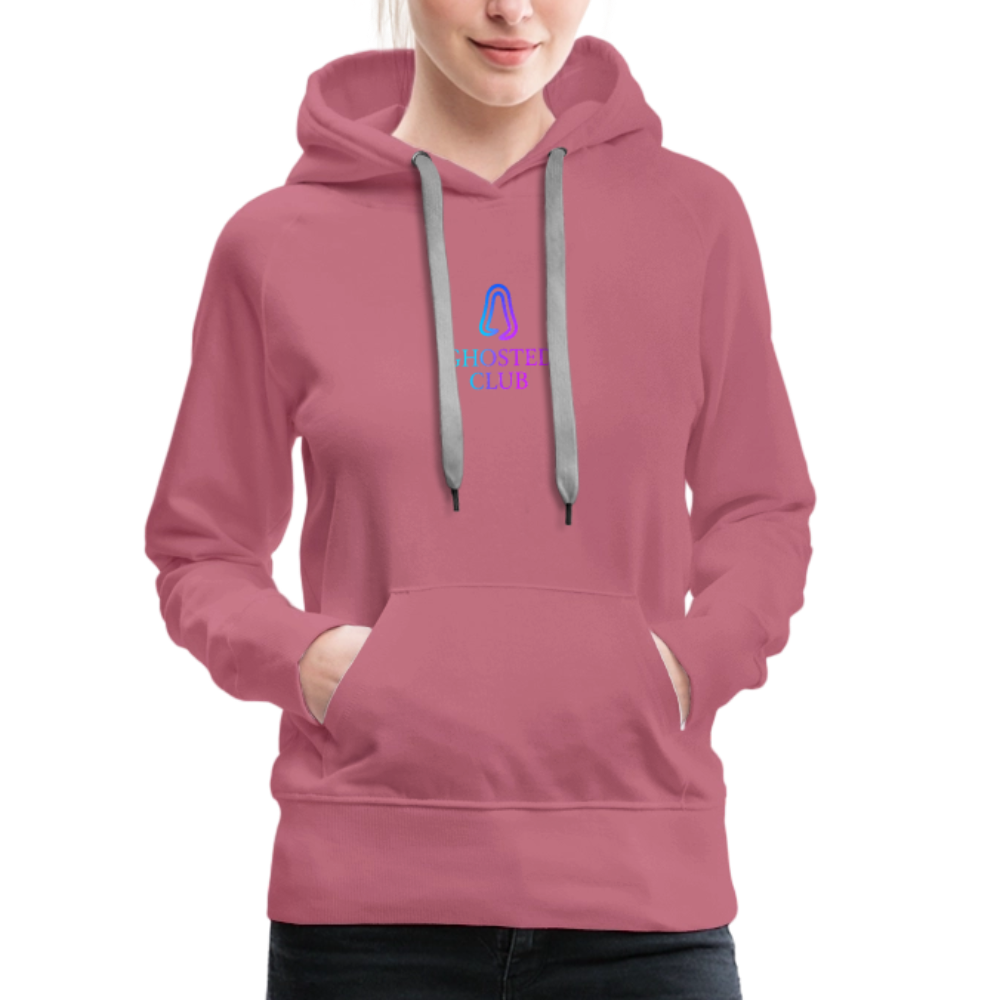 Ghosted Club | Frauen Premium Hoodie - Malve