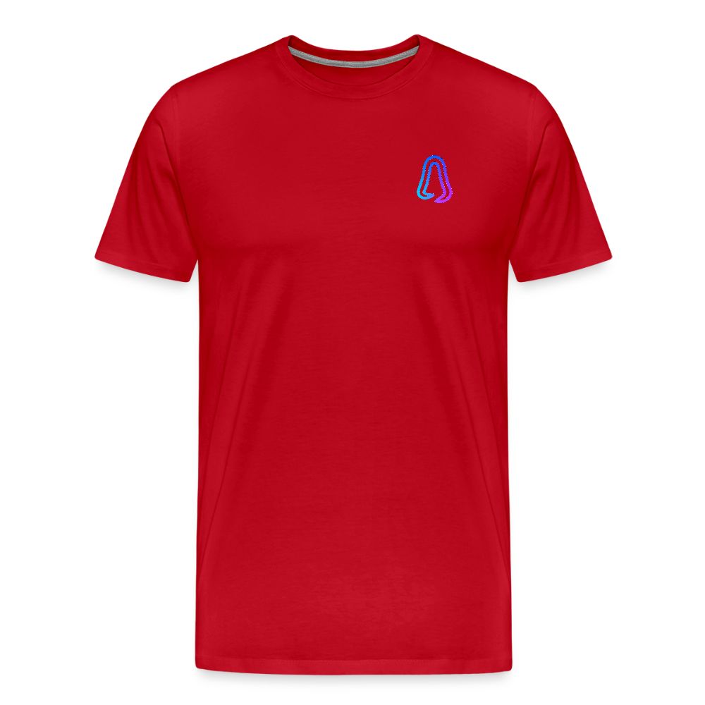 Ghosted Club | Männer Premium T-Shirt - Rot