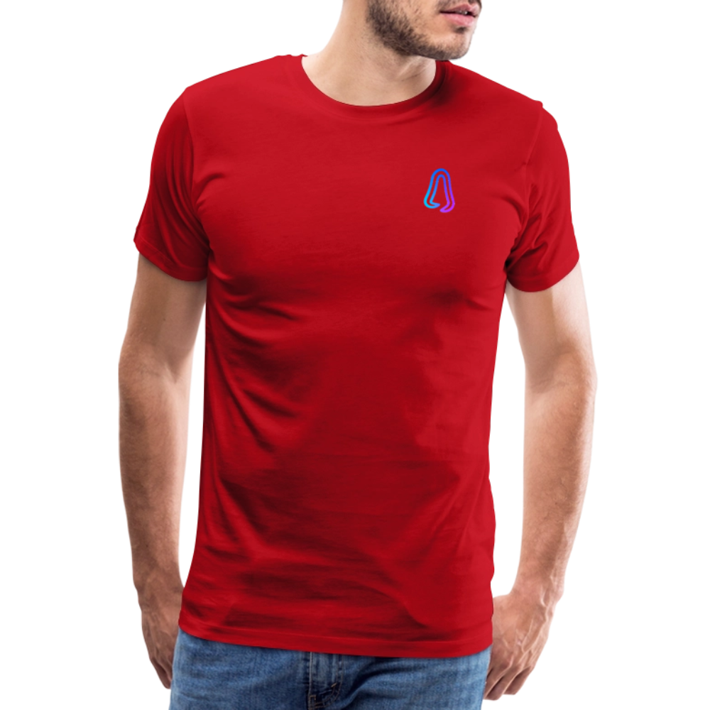 Ghosted Club | Männer Premium T-Shirt - Rot