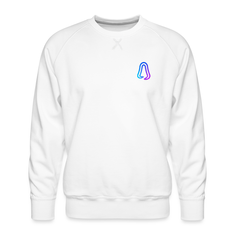 Ghosted Club | Männer Premium Pullover - Weiß