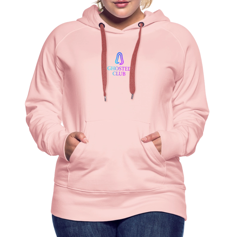 Ghosted Club | Frauen Premium Hoodie - Kristallrosa