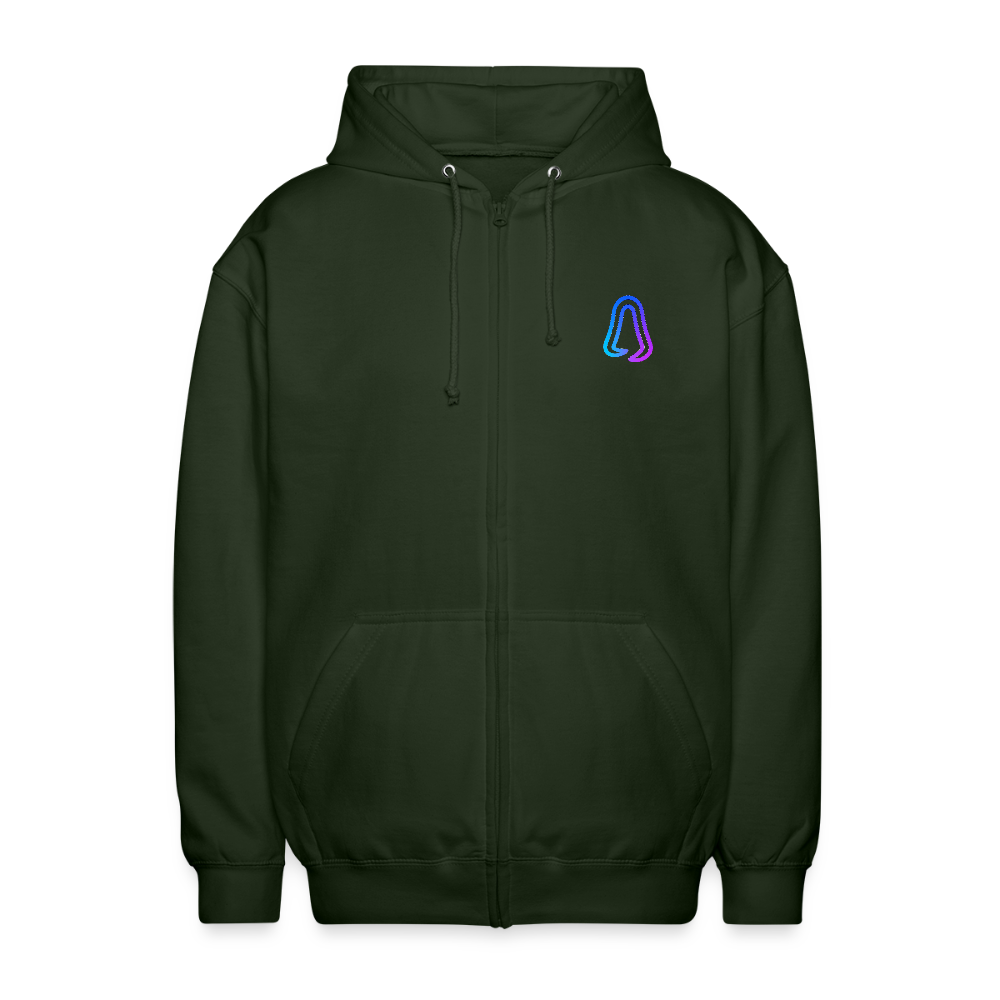 Ghosted Club | Kaputzenjacke Unisex - Forstgrün